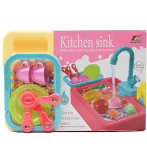 اسباب بازی سینک ظرفشویی kitchen sink مدل 6058_اسباب بازی